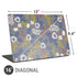 Autumn Grey Floral Universal Laptop 16in (13 x 9.4in) Skin